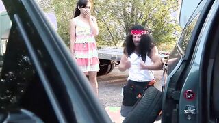 LETSDOEIT - Damsel Inside Distress Shrima Malati Tricked By Trucker