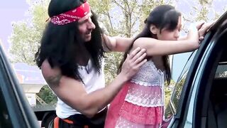 LETSDOEIT - Damsel Inside Distress Shrima Malati Tricked By Trucker