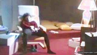 My mom ends the day horny (hidden cam)