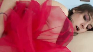 hot friend in a tutu getting a pounding