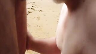 Beach Blowjob