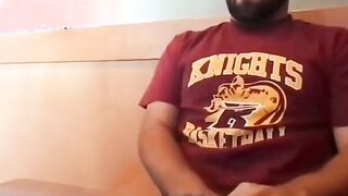 Bearded Bro Public Jerk Off in A Coffee Shop 2