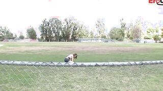 SMALL SPORTY 19 YEAR OLDER GOTTEN ANAL FUCKED! IN STRETCHED SMALL ASS