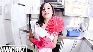 MAMACITAZ - (Daniela Robles, Alex Moreno) - Bubble Butt Latina Maid Bang Hard Inside Her Tight Cunt