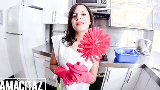 MAMACITAZ - (Daniela Robles, Alex Moreno) - Bubble Butt Latina Maid Bang Hard Inside Her Tight Cunt