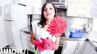 MAMACITAZ - (Daniela Robles, Alex Moreno) - Bubble Butt Latina Maid Bang Hard Inside Her Tight Cunt
