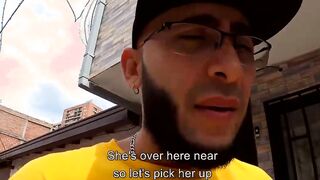 Patricia Acevedo sucks a cock in teh car and then getting banged! by gigantic dick