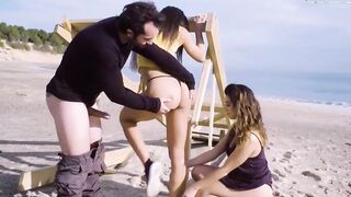 MAMACITAZ - (Frida Sante, Cassie Del Isla, Miguel Zayas) - Naughty Goddess Surprises Her Bf With Her BFF At The