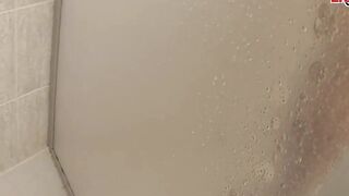 Blonde hoe with natural titties anal screwed inside a spa