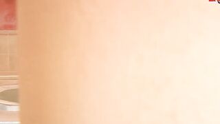 Blonde hoe with natural titties anal screwed inside a spa