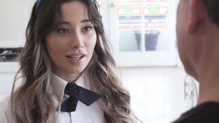 Aria Shows Her Professor Some Appreciation