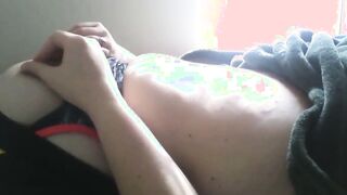 Plump Milf With Big Tits Masturbating Hard