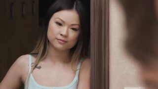 Huge Step Brother Fucks Barely Legal oriental Step Sister Lulu two