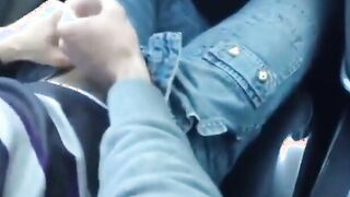 Two gays in a car