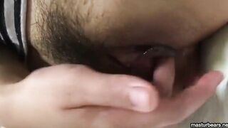 Sayana letting her Japanese pussy squirt