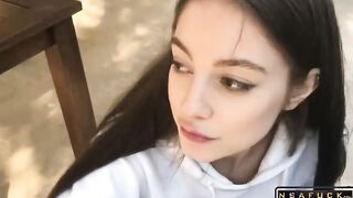 Fast Blowjob From Cum Hungry Stepsister SolaZola
