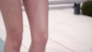 Tiffany Tatum gets fucked by Freddy Gong poolside 5