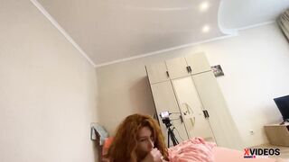 Redhead College women Fucks with her Classmate after Classes