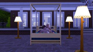 StepSon Fucks Sleeping Korean StepMom After Swimming In The Pool