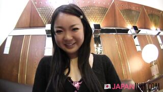 Hottie Teenie Mina Terashima Smiles For Nailed