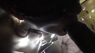 Blowjob and facial inside Christmas by Bombshell ex-wifey KleoModel