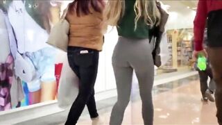 Blonde Tight Booty Teenagers Voyeur