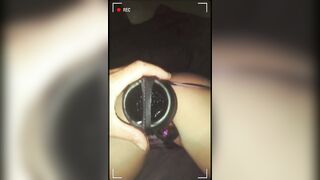 Ass kept full all night