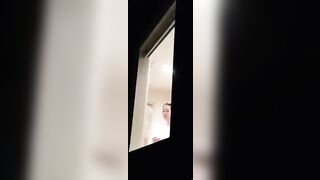 Window peeping an Asian (irresistible goddess view)