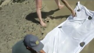 Ex-Wifey Lets Beach Voyeur Join