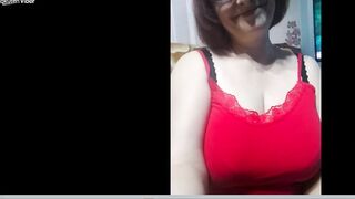 Huge Tit lithuanian , first viber call