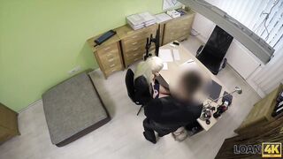 LOAN4K. snatch with mouth is tired of working as shop assistant so