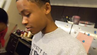 ms london fucks on lil d after her boyfriend leaves (instagram @lastlild)