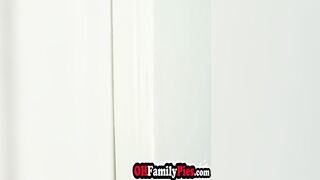 Teen stepsister Dana Wolf pretending be sick to get stepbrothers