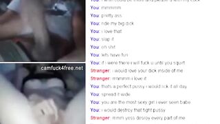 Turned On Bitch Finger Plowed her tight wet cunt on plowed chat