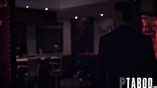 Aggressive eighteen Year Older Jill Kassidy Waitress Seduces Unsuspecting Married Boss