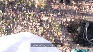Outdoors Agent hot Goddess Shows Her thanks With An Incredible Hot outdoor