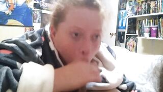 Cheating wifeand dyke loversuck husbands dck.