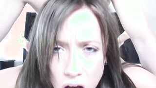 Paige Gives Her Hubby a Suck Job, Fucks and Swallows TWO Hot Loads