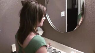 Paige Gives Her Hubby a Suck Job, Fucks and Swallows TWO Hot Loads