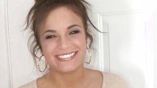 Nadia Loves Eating a Big Sticky Facial!