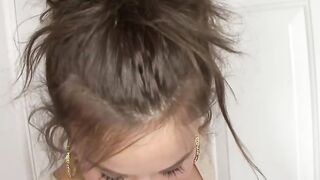 Nadia Loves Eating a Big Sticky Facial!