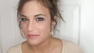 Nadia Loves Eating a Big Sticky Facial!