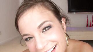 Nadia Loves Eating a Big Sticky Facial!