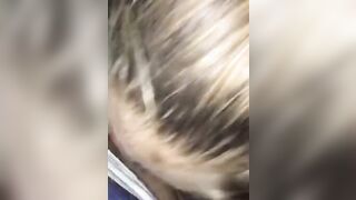 Cute Party Girl Sucking off Huge Dick