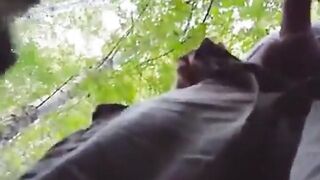 Sucking in the park