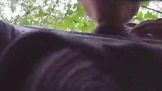 Sucking in the park
