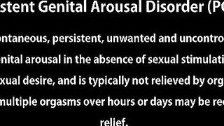Rosalyn Sphinx has a rare disorder that causes her to have uncontrollable orgasms that she can't stop from coming. Living