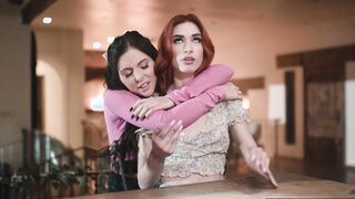 Amazing tribbing with horny lesbians