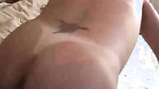 Amateur ATM ass to mouth with facial