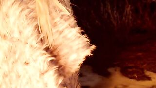 Jon Snow stands by the fire contemplating his next move for conquest when he is approached by Khalisse. A light